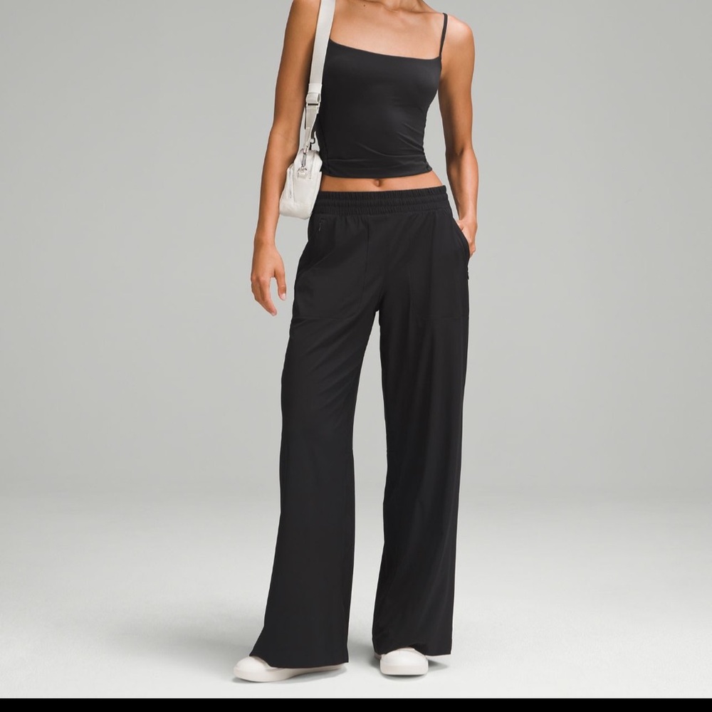 Lululemon Swift Mid Rise Pant- Wide Leg Regular Length